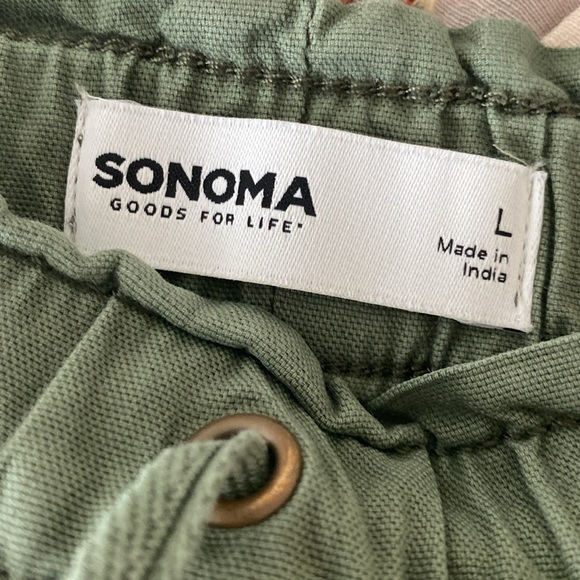 Sonoma Elastic Waist Pull On Capri Size Large - Picture 3 of 3